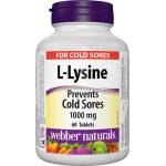Webber Naturals L-Lysine 1000 mg [60 Таблетки]