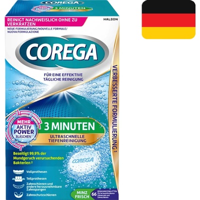 Corega Tabs 66 tablet 3 Minuten – Hledejceny.cz