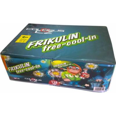 Kompaktný ohňostroj FRIKULÍN 138 rán 20 mm