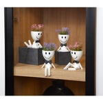 Iris E5676 Декорация FIGURA с изкуствени цветя в саксия 8x16cm (E5676)