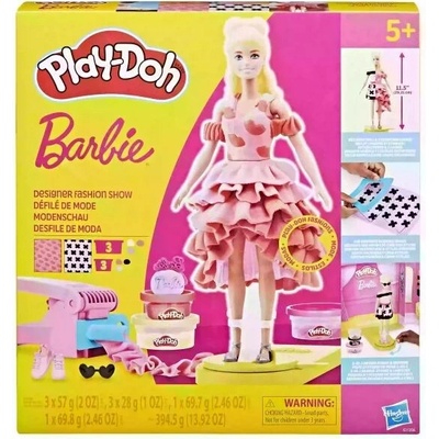 Play-Doh: Sada modelíny Barbie módní přehlídka