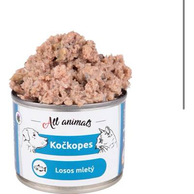 All Animals kočkopes Losos mletý 200 g