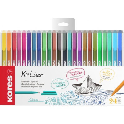 Kores K-Liner Sada 24 barev