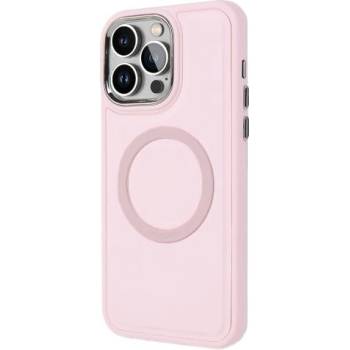AppleKing odolné silikónové s MagSafe iPhone 14 Pro Max - ružové