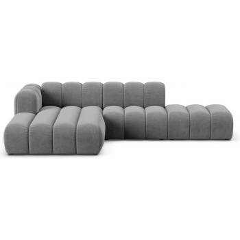 Micadoni Светлосив ъглов диван (ляв ъгъл) Lupine - Micadoni Home (MIC_0LCO_44_F1_LUPINE5)