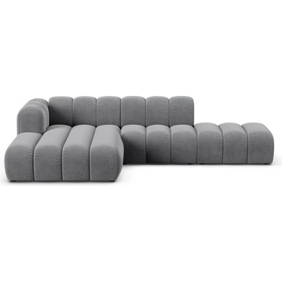 Micadoni Светлосив ъглов диван (ляв ъгъл) Lupine - Micadoni Home (MIC_0LCO_44_F1_LUPINE5)