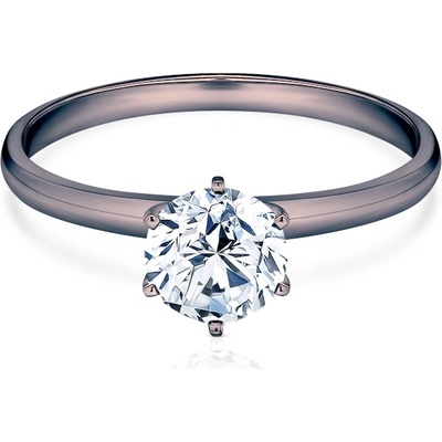 SAVICKI Годежен пръстен savicki: черно злато, диамант