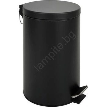 UTC Кош за отпадъци 12 л, черен (ut0061)