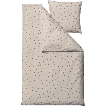 Södahl Спално бельо Solaris с калъфка за възглавница 60 x 63 cm затваряне с цип 140 x 200 см таупе (33452)