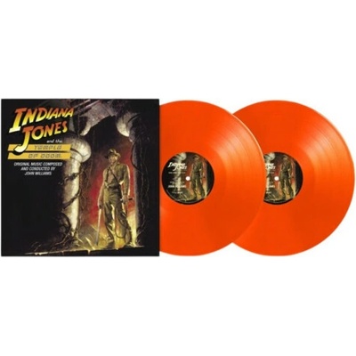 OST - Indiana Jones and the Temple of Doom Orange 2 LP Vinyl