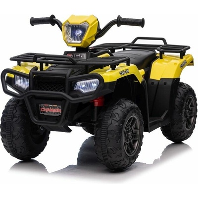 Lean Toys elektrická čtyřkolka Quad JC915 žlutá