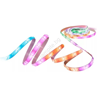 - Димируема RGBIC LED лента 4 м, 10, 2 W/5 V, 2700-6500K, Wi-Fi (P7221)