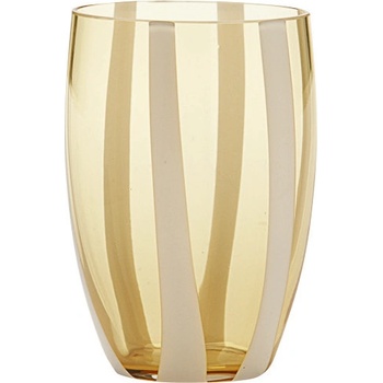 Zafferano Чаша без столче Gessato 320 мл кехлибарена (GS00104)