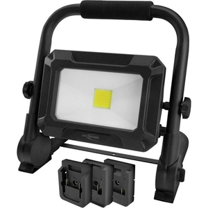 ANSMANN LED лампа ANSMANN, работна лампа, LED прожектор 20 W, с адаптерни пластини за модели Bosch, Makita, Milwaukee/DeWalt (1600-0639)