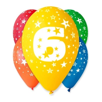 GoDan Цветни многобройни балони 5 броя - 6