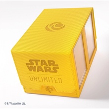 Gamegenic Star Wars Unlimited Double Deck Pod Yellow krabička