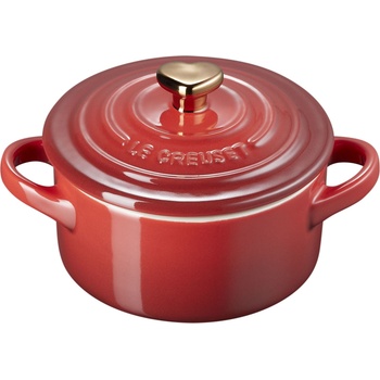 Le Creuset Съд за запичане и сервиране Mini Cocotte Heart 250 мл черешов (81901100600303)