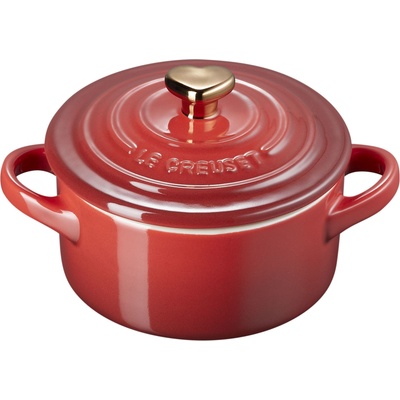 Le Creuset Съд за запичане и сервиране Mini Cocotte Heart 250 мл черешов (81901100600303)