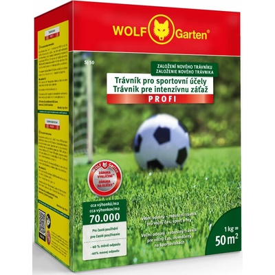 WOLF-Garten Trávnikové osivo SJ 50 TRÁVNIK ZÁŤAŽOVÝ PROFI
