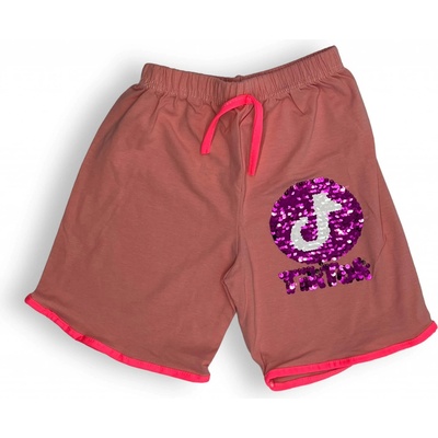 Tik Tok dívčí kraťasy Tiktok merunkové