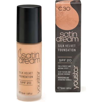 Youstar Satin Dream Foundation Фон дьо тен флуид 35ml