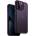 Uniq Combat Case - хибриден удароустойчив кейс за iPhone 14 Pro (лилав-прозрачен)