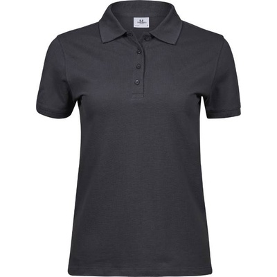 TEE JAYS tj1401 / Дамска поло тениска от плътен памук - тъмносива m (18140167002)