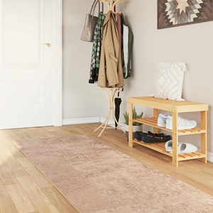 vidaXL Каса за килим MARSA Пясък 80 x 250 cm Полиестер и PVC (42023113)