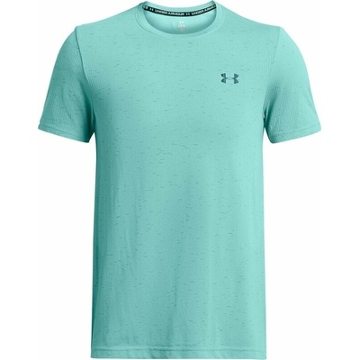 Under Armour Men's UA Vanish Seamless Short Sleeve Radial Turquoise/Circuit Teal M Фитнес тениска