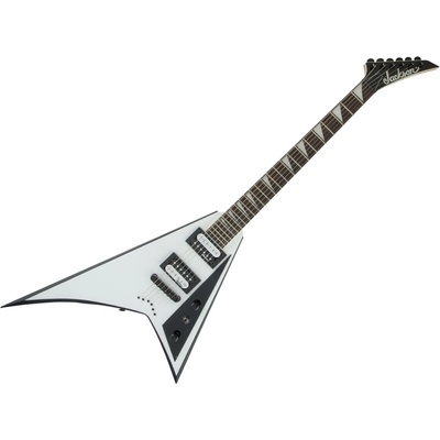 Jackson JS Series Rhoads JS32T White with Black Bevels