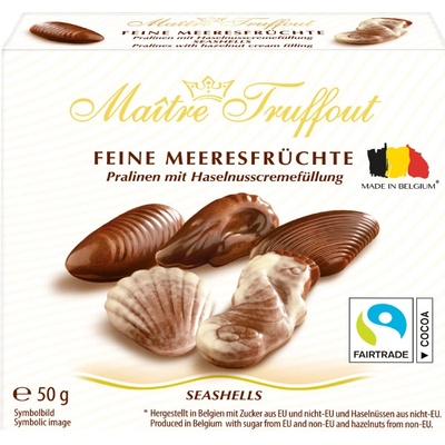MAITRE TRUFFOUT BELGICKÉ PRALINKY MOŘE 50 g