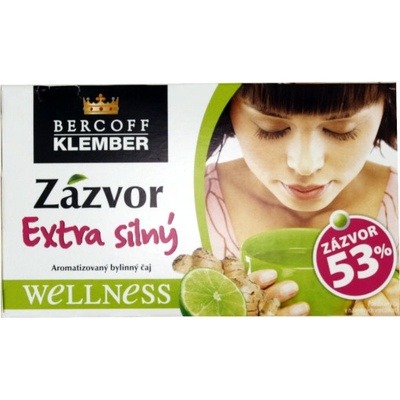 Bercoff Zázvor s limetkou extra silný 53% 40 g