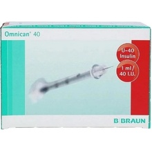 Braun MedicalOMNICAN 40 U 1ml jehla G 30