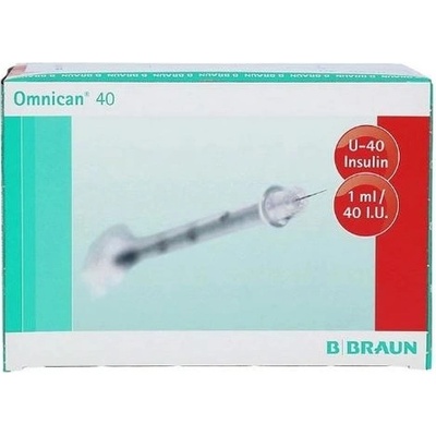 Braun MedicalOMNICAN 40 U 1ml jehla G 30