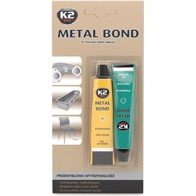 K2 METAL BOND dvousložkové lepidlo na kovy 58 g