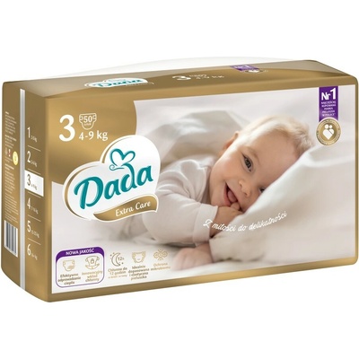 Dada Extra care 3 - 4-9 kg 50 ks