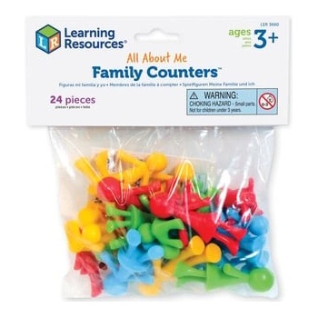 Learning Resources Vše o mně - hrací rodina 24 ks