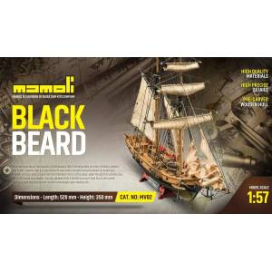 Mamoli Пиратски кораб - Blackbeard Barbanera " Черната брада" (MV82)