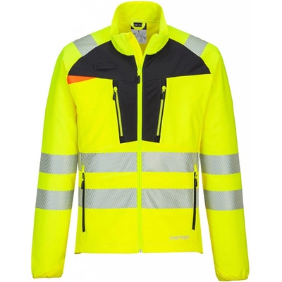 Portwest DX481 HI VIS reflexná ľahká bunda DX4 reflexná žltá čierna