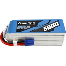 Gens ACE LiPo 6S 6S1P 80C EC5 Plug 22,2V 5600 mAh