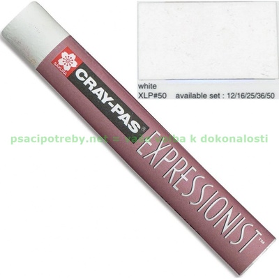 sakura xlp50 Olejový pastel CrayPas Expressionist Bílý
