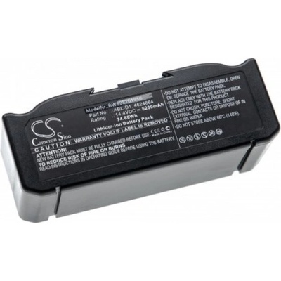 VHBW iRobot Roomba I3 I4 I7 /I8, Li-Ion 5200 mAh