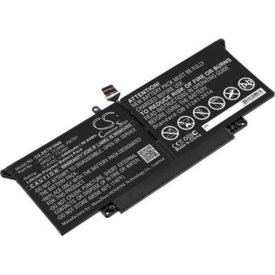 Cameron Sino Батерия за Dell Latitude 7410 2-в-1 и други модели, 6400 mAh, Li-Pol (CS-DET810NB)