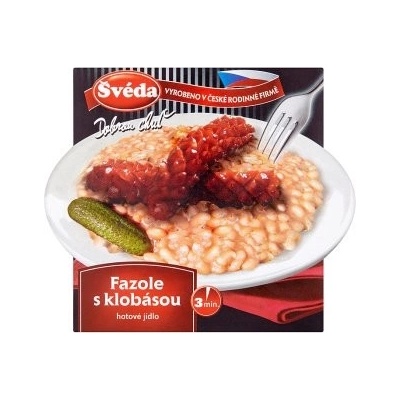 Švéda Fazole s klobásou 360 g