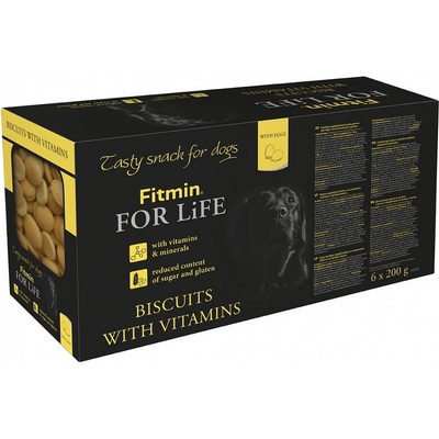 Fitmin For Life Piškoty Multipack 6 x 200 g