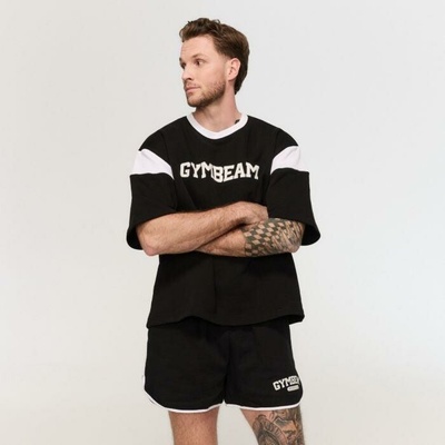 GymBeam Sportovní šortky Varsity Black