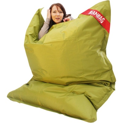 BeanBag Sedací pytel 179x140 perfekt green frog
