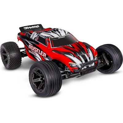 Traxxas Rustler HD RTR červený AS_TRA37254-8-REDX 1:10