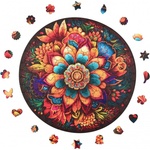 Milliwood Дървен пъзел Milliwood, Peace and Harmony, 206 ч. - Мандала, Листа (M-LeafOrnaments-5063-C) - homeshop