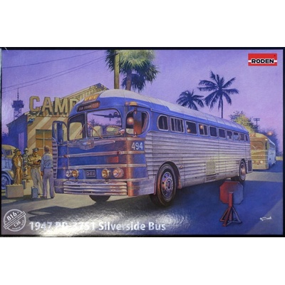 Roden GMC PD-3701 Silverside Bus 1947 1:35